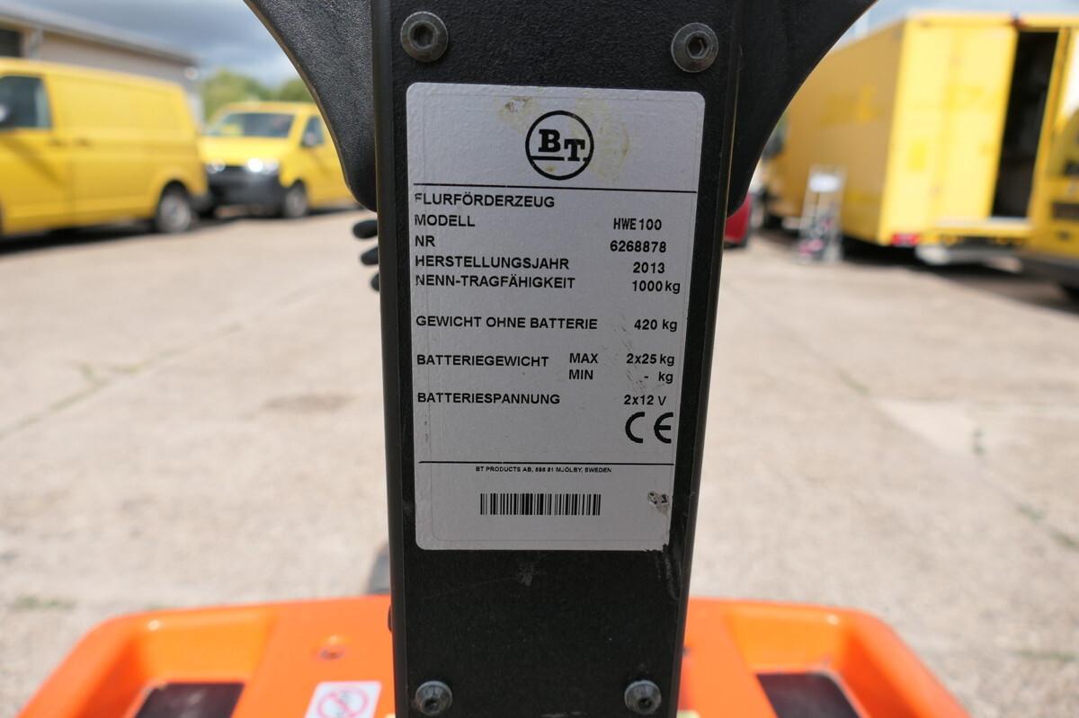 Transpalette HWE 100 Elektro HWE 100 Elektro- Photo 8