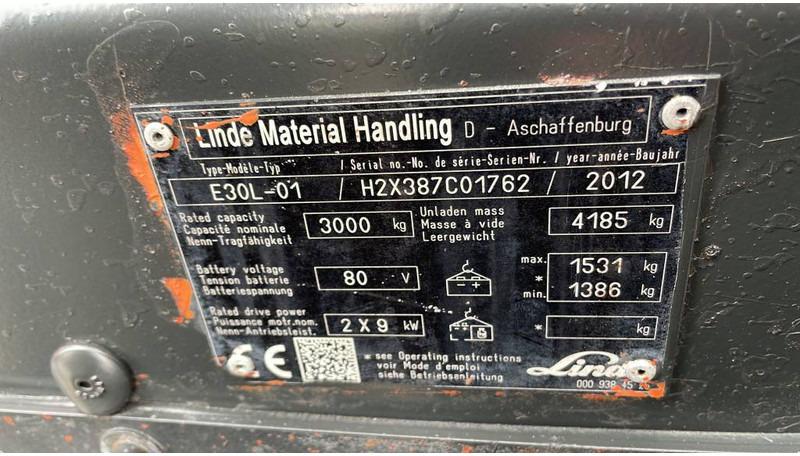 Wózek widłowy elektryczny E30L E30L- Photo 2