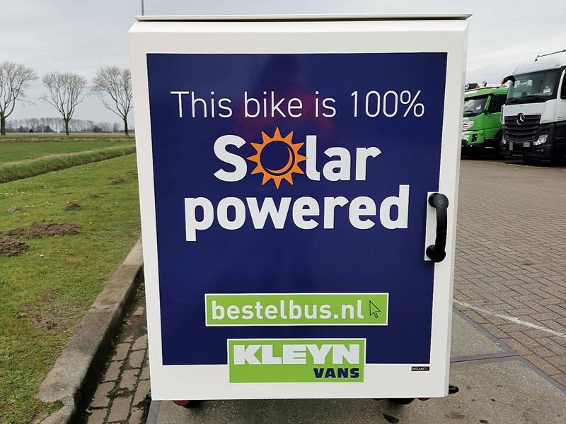 Dostawczy kontener Solar Powered cargobike Solar Powered cargobike- Photo 3