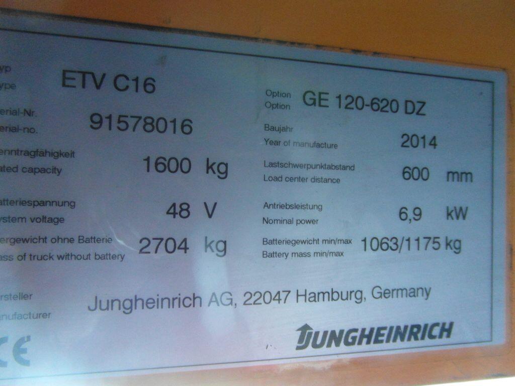 Reach truck ETVC16 ETVC16- Photo 6