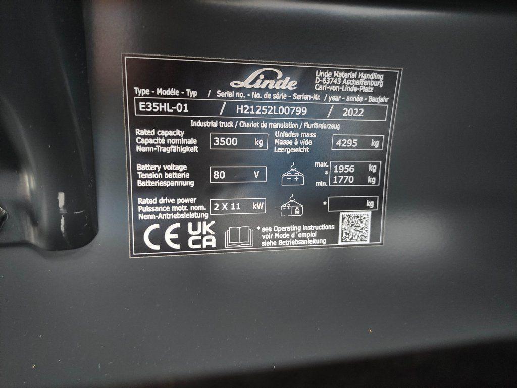 Wózek widłowy E35HL-01-1252 *Batterie NEU* E35HL-01-1252 *Batterie NEU*- Photo 6
