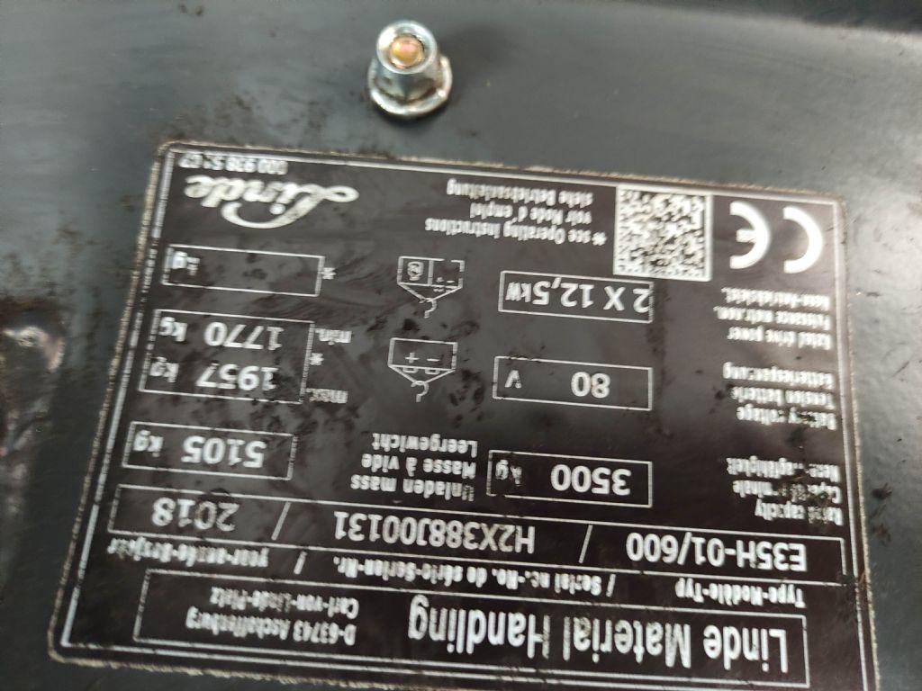 Wózek widłowy E35H-01/600-388 E35H-01/600-388- Photo 5