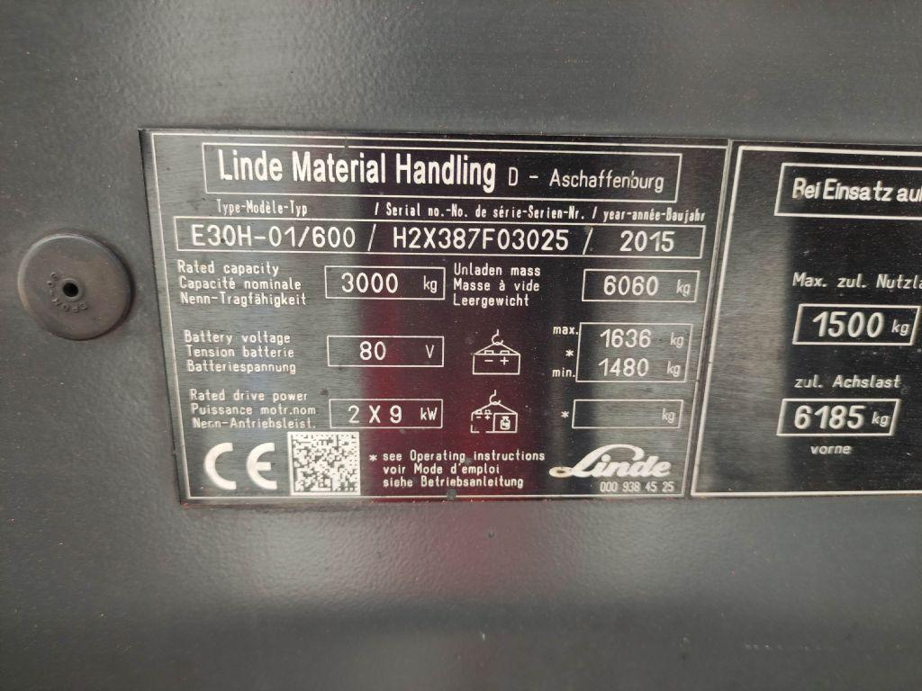 Carrello elevatore E30H-01-600-387 E30H-01-600-387- Photo 6