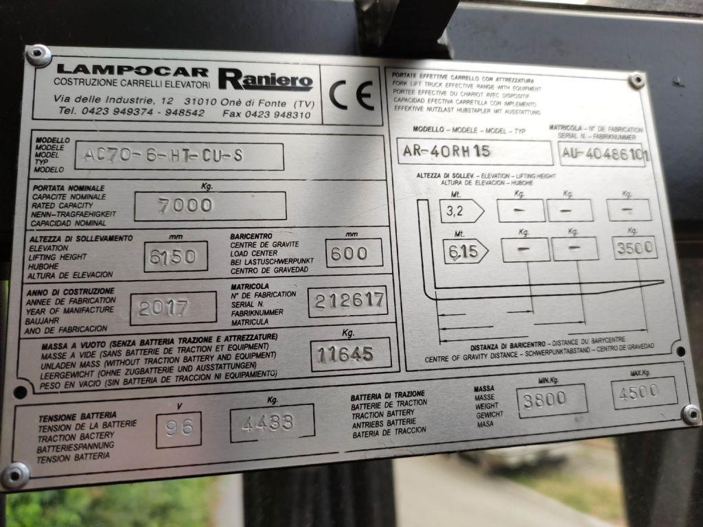 Carrello elevatore AC70-6-HT-CU-S AC70-6-HT-CU-S- Photo 6
