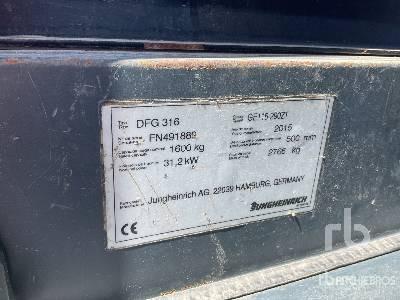 Wózek widłowy elektryczny DFG316 DFG316- Photo 5