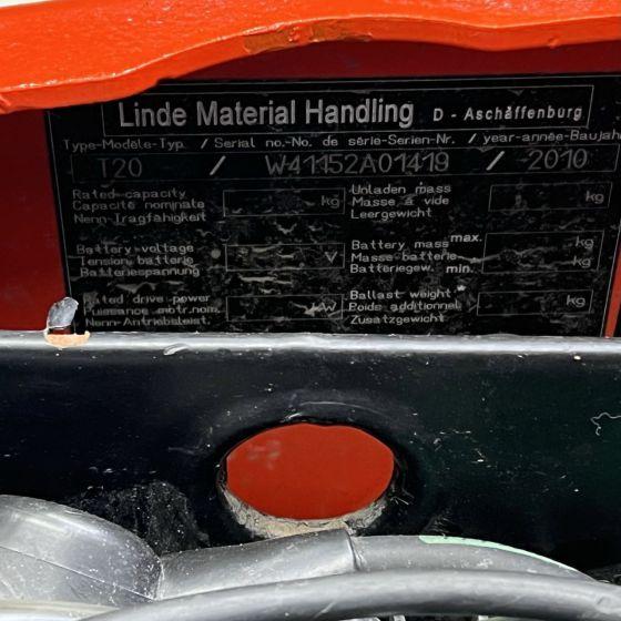Transpallet Linde T20 (1152) Linde T20 (1152)- Photo 2