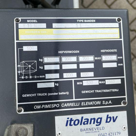 Chariot élévateur électrique OM E10N OM E10N- Photo 10