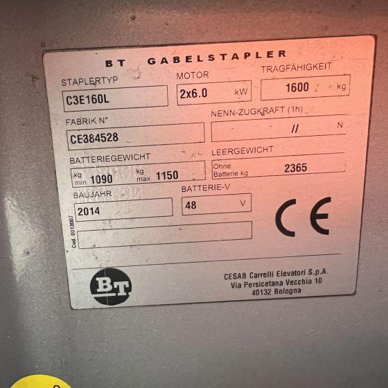 Wózek widłowy BT C3E160 BT C3E160- Photo 10