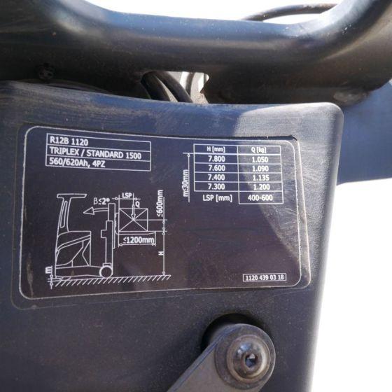 Reach truck Linde R12B (1120) Linde R12B (1120)- Photo 8