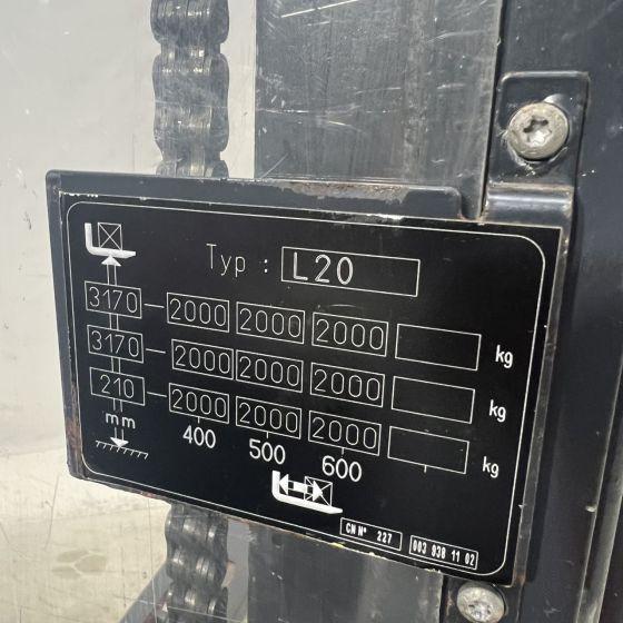 Stoccatore Linde L20 (1173) Linde L20 (1173)- Photo 4