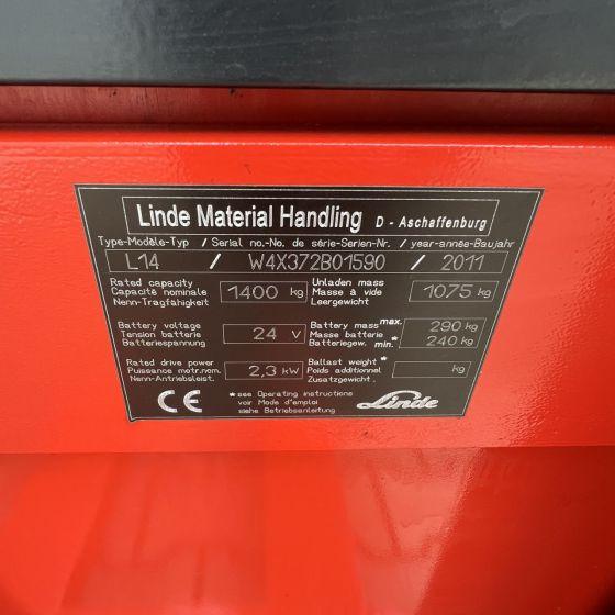 Stoccatore Linde L14 (372) Linde L14 (372)- Photo 7