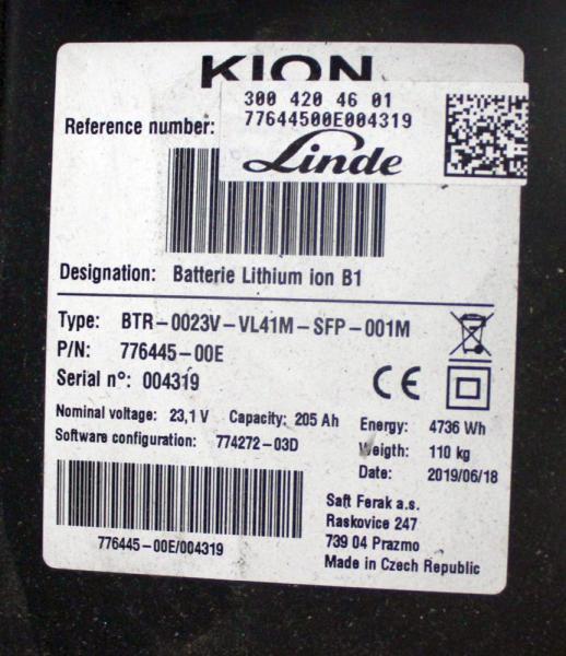 Wózek paletowy T 20 RW ION 1154 T 20 RW ION 1154- Photo 6