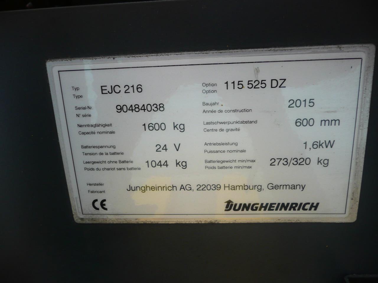 Hochhubwagen EJC 216 525 DZ EJC 216 525 DZ- Photo 6