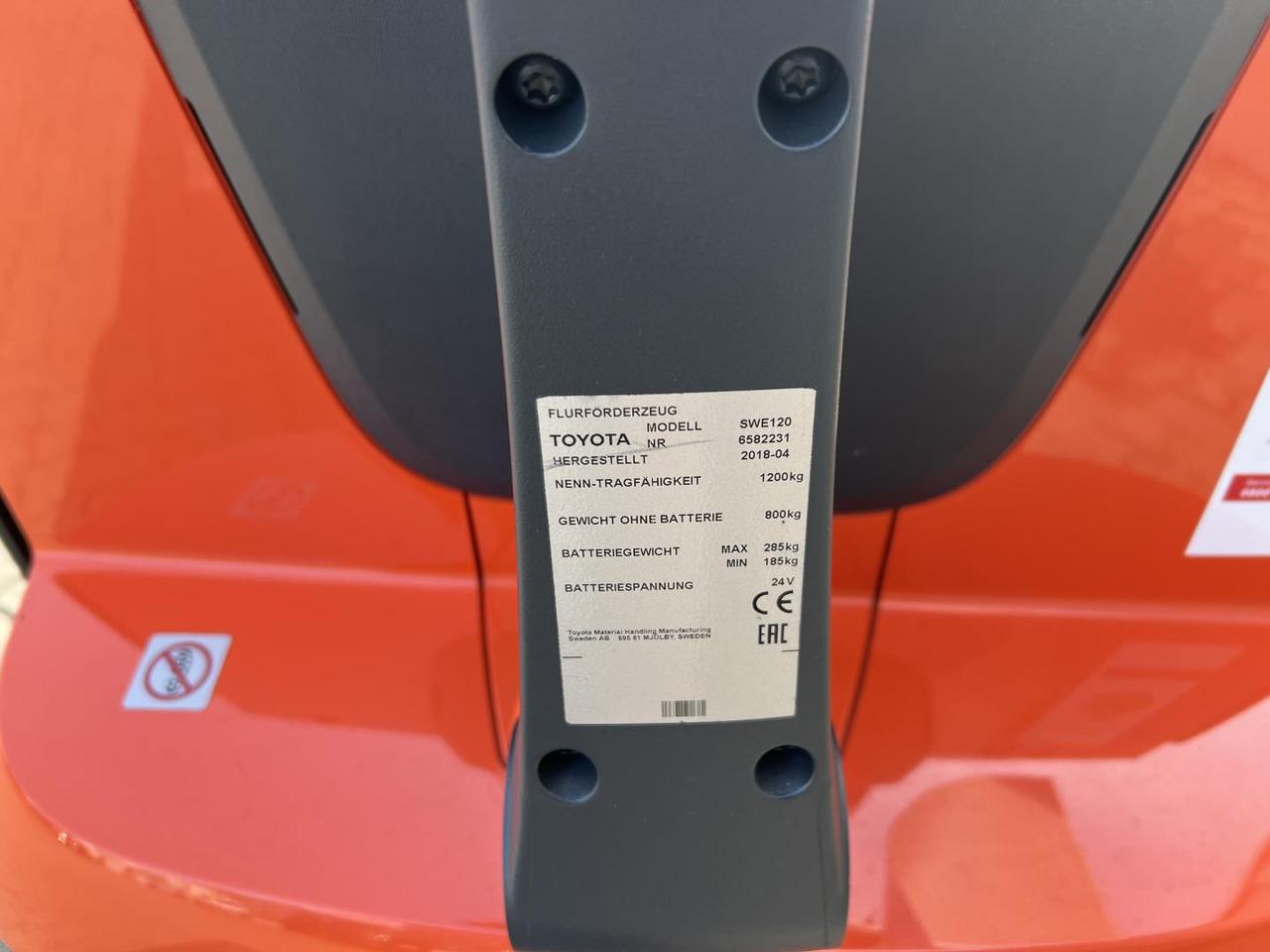 Gerbeur Toyota SWE 120 / Akku überh.! Toyota SWE 120 / Akku überh.!- Photo 8