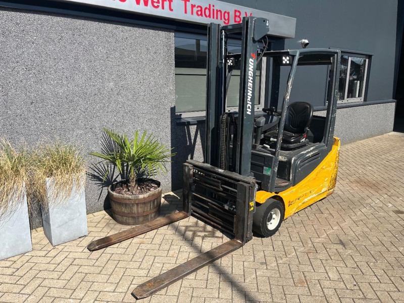 Carrello elevatore elettrico EFG216K Heftruck Jungheinrich EFG216K Duplo 360 Freelift/Sideshift/vorkversteller Elektrisch Accu 2016 EFG216K Heftruck Jungheinrich EFG216K Duplo 360 Freelift/Sideshift/vorkversteller Elektrisch Accu 2016- Photo 4