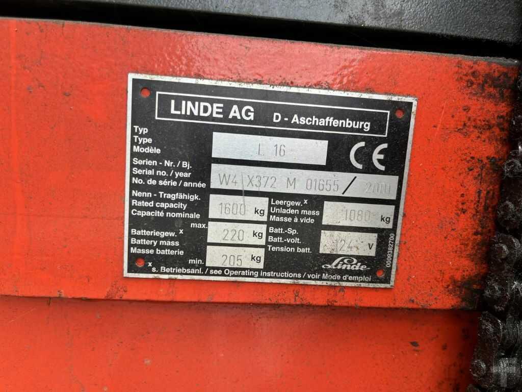 Stoccatore Linde L16 Linde L16- Photo 4