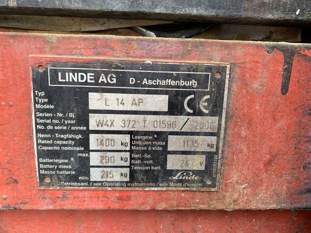 Stoccatore Linde L14AP Linde L14AP- Photo 4