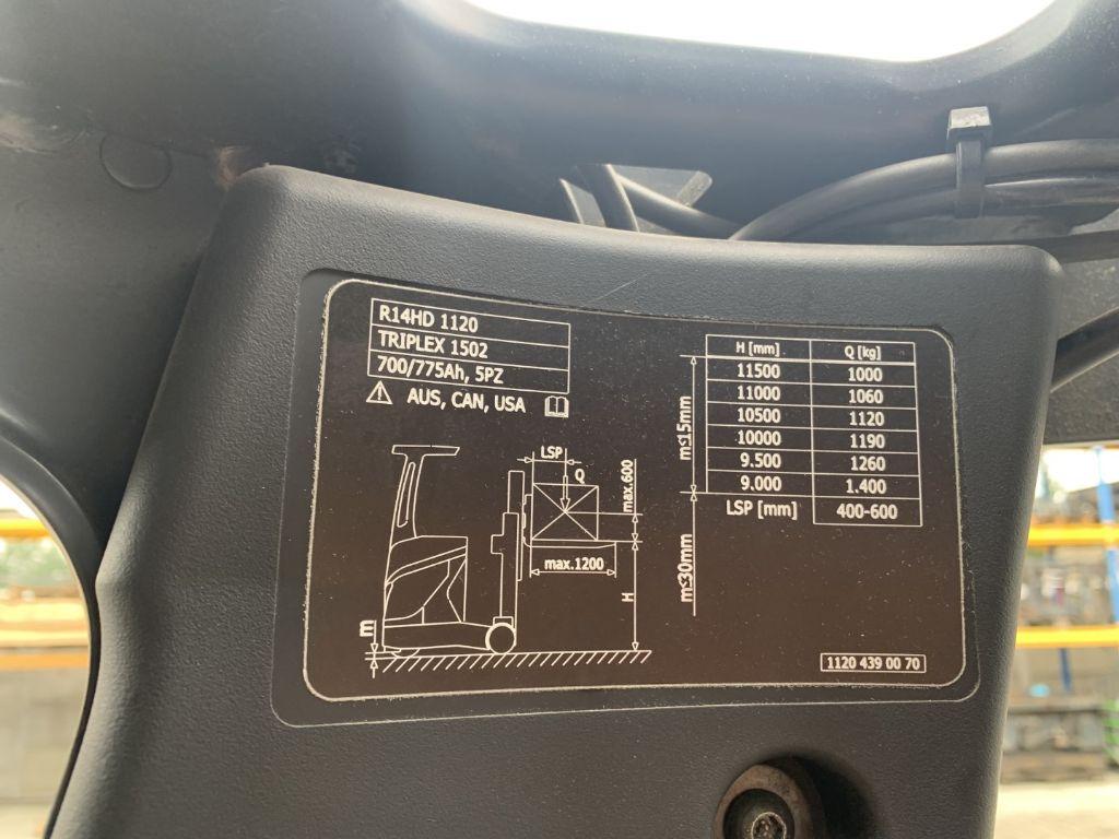 Carrello retrattile Linde R14HD-01 Linde R14HD-01- Photo 6