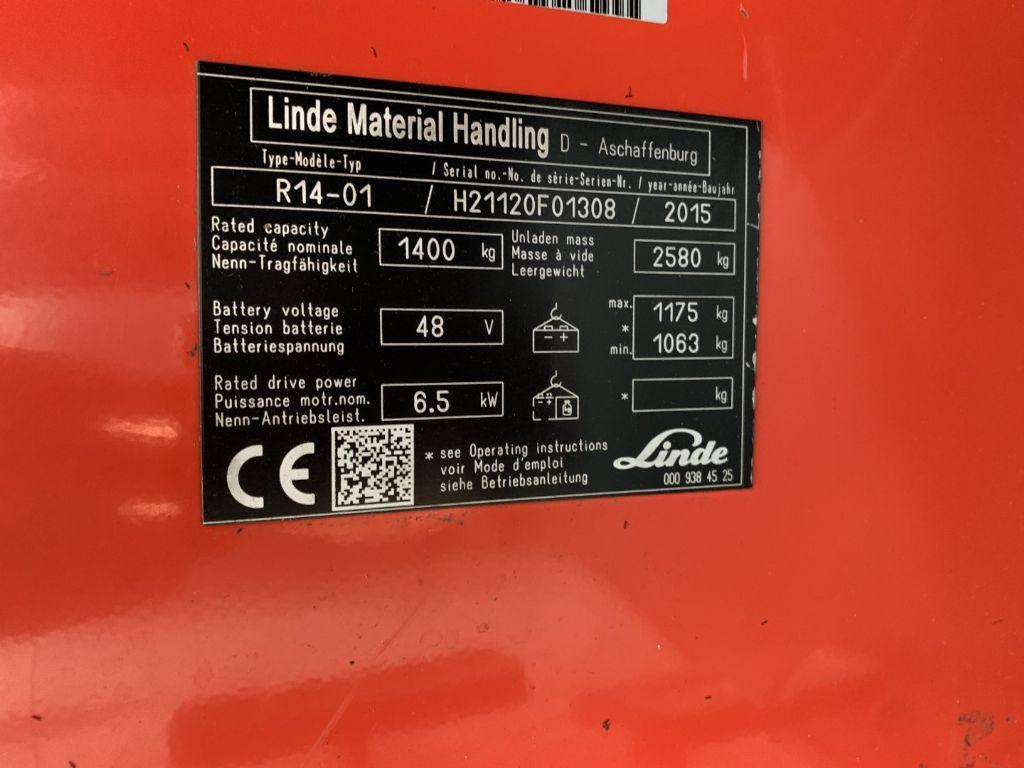Chariot à mât rétractable Linde R14-01 Linde R14-01- Photo 4