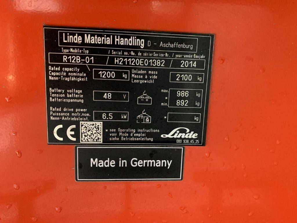 Carrello retrattile Linde R12B-01 Linde R12B-01- Photo 4