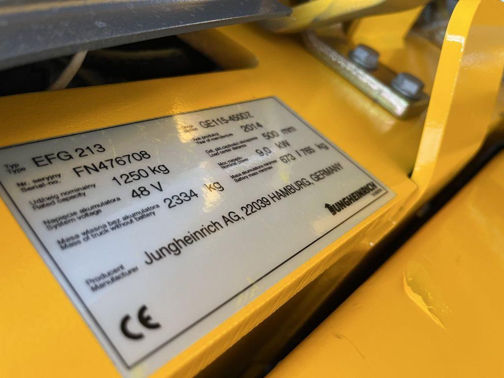 Carrello elevatore elettrico Jungheinrich EFG213 Jungheinrich EFG213- Photo 4
