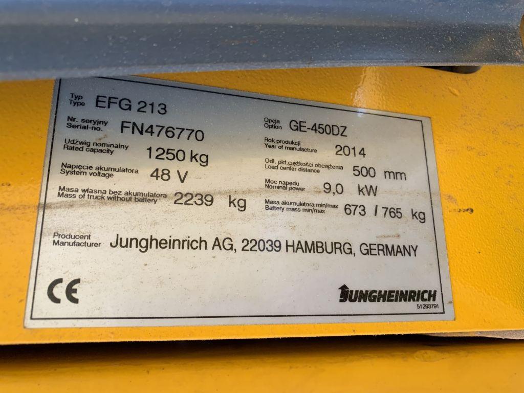 Wózek widłowy elektryczny Jungheinrich EFG213 Jungheinrich EFG213- Photo 4