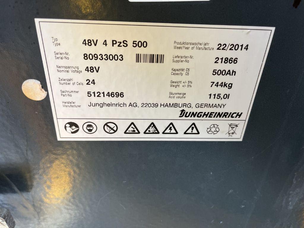 Carrello elevatore elettrico Jungheinrich EFG215 Jungheinrich EFG215- Photo 5