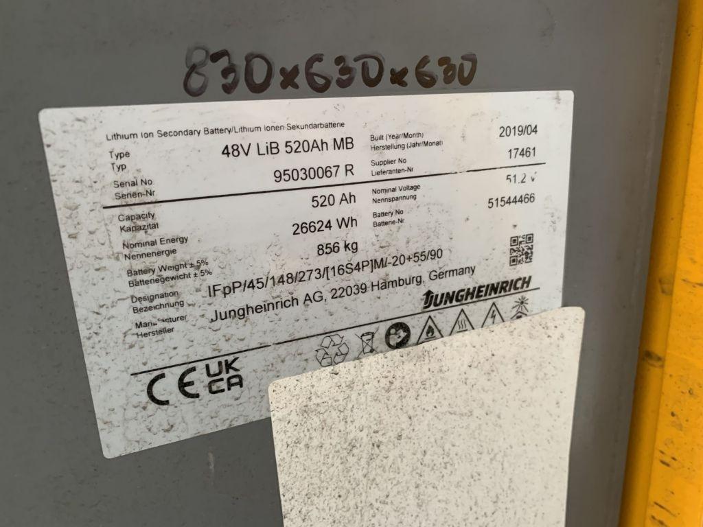 Carrello elevatore elettrico Jungheinrich EFG316k Jungheinrich EFG316k- Photo 5