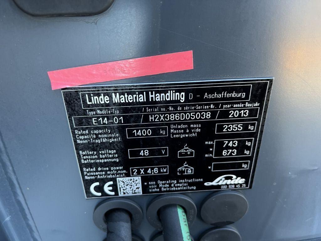 Wózek widłowy elektryczny Linde E14-01 Linde E14-01- Photo 4
