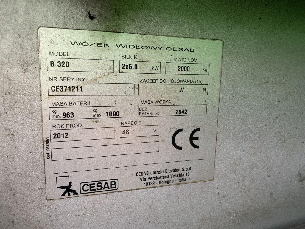 Carrello elevatore elettrico Cesab B320 Cesab B320- Photo 8