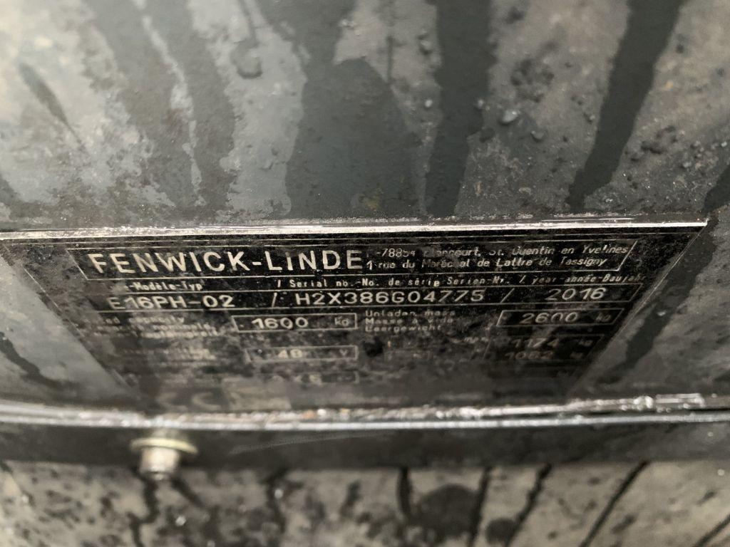 Wózek widłowy elektryczny Linde E16PH-02 Linde E16PH-02- Photo 4