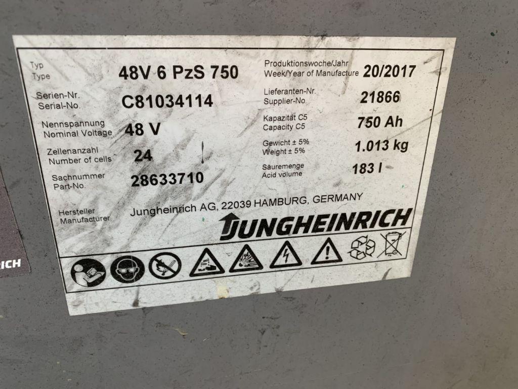 Carrello elevatore elettrico Jungheinrich EFG316 Jungheinrich EFG316- Photo 5