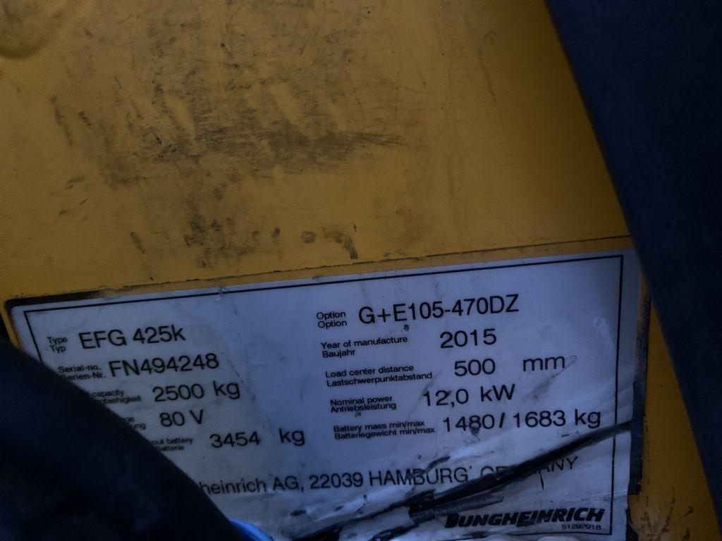 Carrello elevatore elettrico Jungheinrich EFG425k Jungheinrich EFG425k- Photo 4